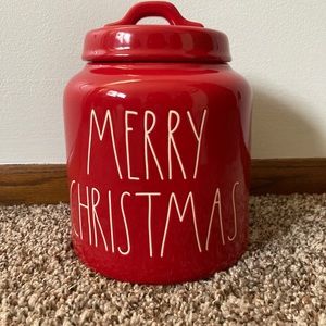 Rae Dunn Merry Christmas Canister🎄🎁
